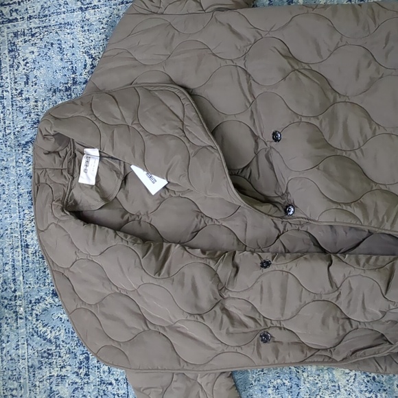 NWT 4th & Reckless Green quilted coat - Picture 6 of 11